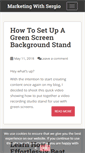 Mobile Screenshot of marketingwithsergio.com